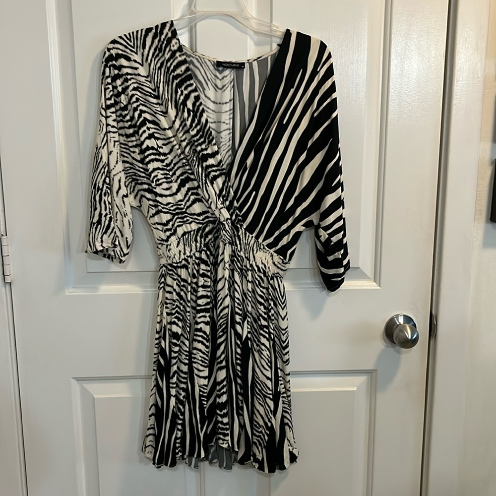 Black and White Short Dress - Excellent Condition